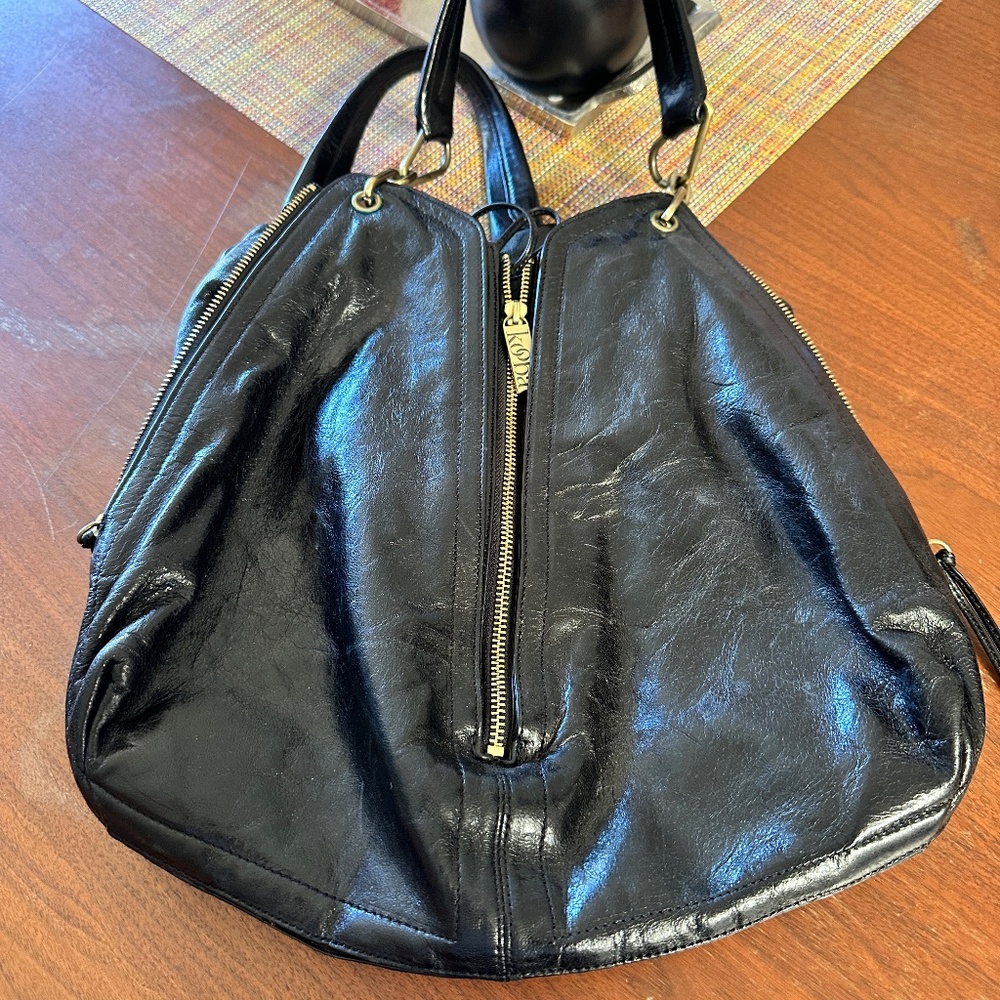 Kooba Zipper Black Purse